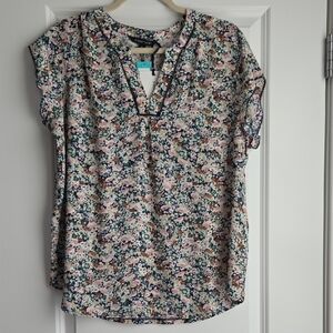 41 Hawthorn Multicolor Floral Blouse